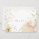 Search for gold floral save the dates Watercolor