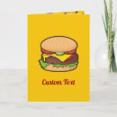Search for cheeseburger cards Cartoon