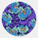 Search for vintage victorian floral stickers Blue