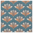 Search for blue orange fabric Modern