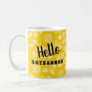 Search for pastel yellow mugs Pattern