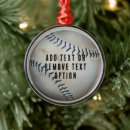 Search for softball christmas tree decorations Coach