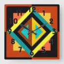 Search for diamond shape clocks Shapes