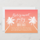 Search for palm tree retirement invitations Tropical