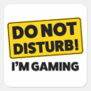 Search for video game player stickers Nerd