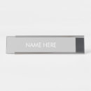 Search for grey name plates Business