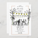 Search for illustrated wedding invitations Handwritten
