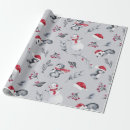 Search for white holiday wrapping paper Snowman