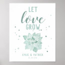 Search for let love grow signs Bridal shower