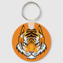 Search for tigers rounded key rings Trendy