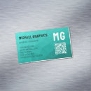 Search for turquoise business cards Modern
