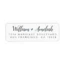Search for country style return address labels Black and white