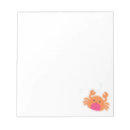 Search for cartoon notepads Crab