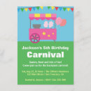 Search for cotton candy birthday invitations Colourful