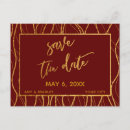 Search for burgundy gold save the dates Modern
