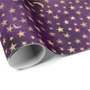 Search for dark purple wrapping paper Celestial