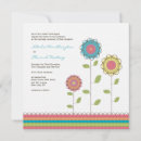 Search for rainbow flower invitations Summer
