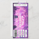 Search for event ticket invitations Fake concert tickets
