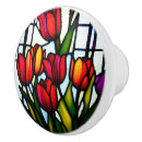 Search for stained glass knobs and pulls Flower
