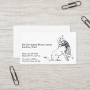 Search for animal rescue business cards Shelter