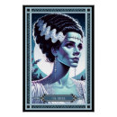 Search for bride frankenstein art Halloween
