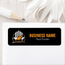 Search for property of return address labels Real estate agent