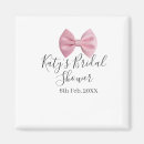 Search for bride shower magnets Calligraphy typography elegant