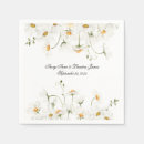 Search for white daisy napkins Wildflowers