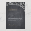 Search for rustic wedding enclosure cards Black and white