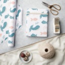 Search for baby whale wrapping paper Cute