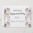 Search for blue engagement party invitations Classic