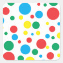Search for colour dot stickers Polka