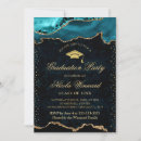 Search for marble graduation invitations Watercolor