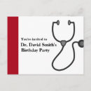 Search for doctor birthday invitations Nurse