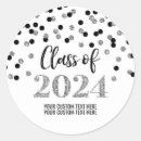 Search for silver and black graduation stickers Graduate