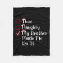 Search for brother blankets Xmas