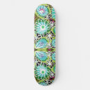 Search for green and white skateboards Pattern