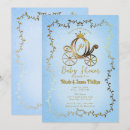 Search for princess carriage baby shower invitations Elegant