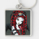Search for goth fairy key rings Faery