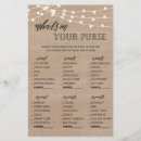 Search for purse flyers What's in your purse