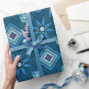 Search for blue and green wrapping paper Squares