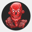 Search for zombie head stickers Skull