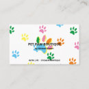 Search for pet business cards Stylish