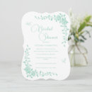 Search for mint green invitations Elegant
