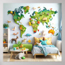 Search for map kids posters World
