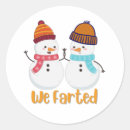 Search for funny snowmen stickers Winter