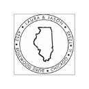 Search for states rubber stamps Map
