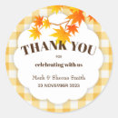 Search for thanksgiving birthday stickers Gingham
