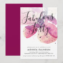 Search for orchids birthday invitations Modern