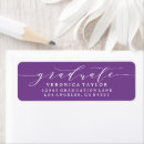 Search for amethyst return address labels Elegant